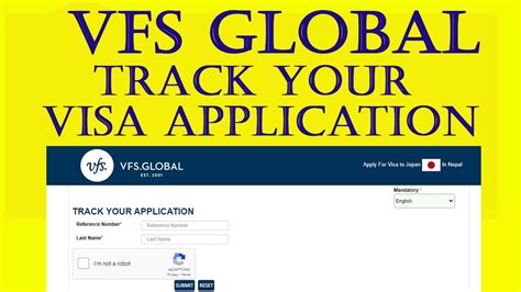 How To Track Visa Application In Vfs Global Vfs Global Application Track