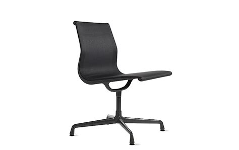 When charles and ray eames designed the eames aluminum management chair and side chair (1958), they created a revolution in seating that has if you're looking for a modern and stylish office chair, the eames style aluminum group is right up your street! Eames Aluminum Group Side Chair Outdoor - Herman Miller