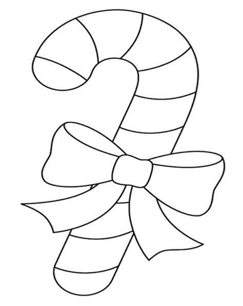 Printable Candy Cane Coloring Pages Printable Templates