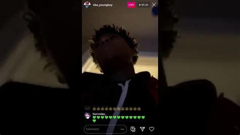New Nba Youngboy On Instagram Live Just Now Youtube