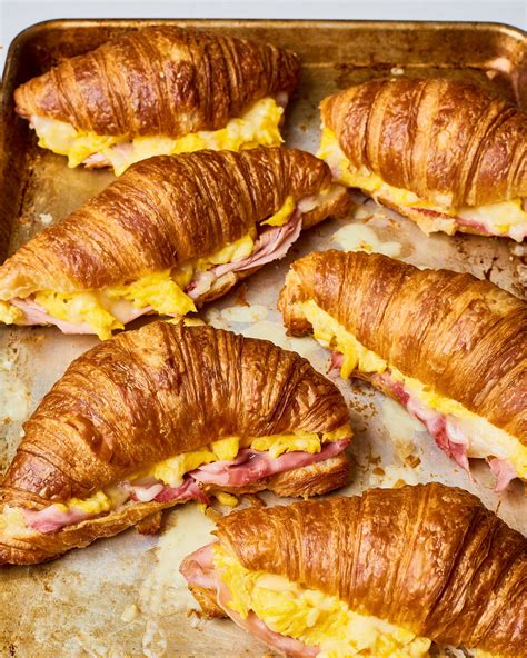 Whether stuffed with meat, eggs, cheese, or vegetables, the sandwich transcends borders, uniting cultures, peoples, and cuisines. Recipe: Make-Ahead Croissant Breakfast Sandwiches | Recipe ...