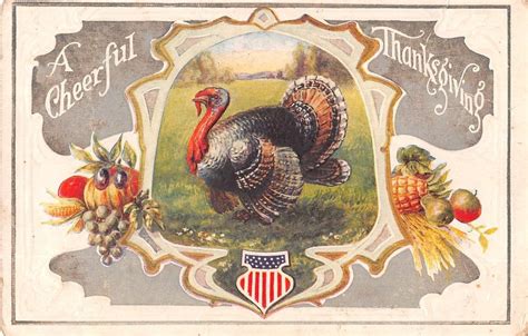 old patriotic thanksgiving pc turkey by american flag shield pumpkin g… thanksgiving images