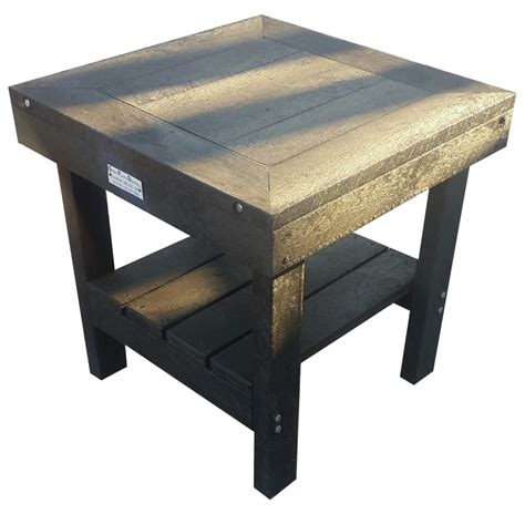 Recycled Plastic Coffee Tables - Green Plastic Wood