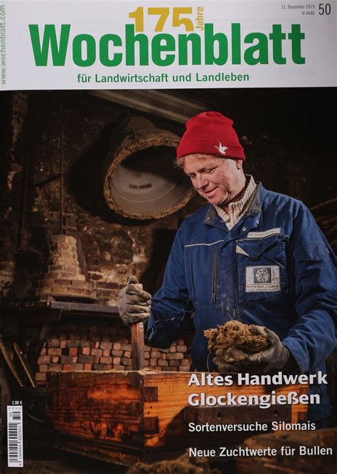 Wochenblatt FÜr Landwirtschaft And Landleben 50 2019 Zeitungen Und Zeitschriften Online
