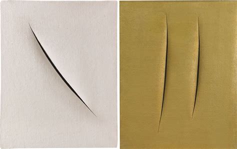 Pin By ㎂ On Art Lucio Fontana Fontana Graphic Art