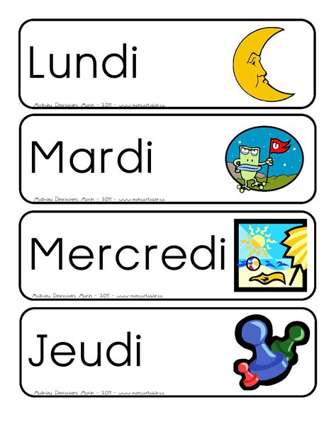 Calendrier De Classe Rapido Présco