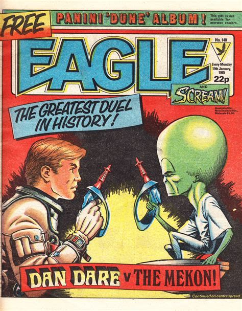 Starlogged Geek Media Again 1985 Eagle January Issues Ipc