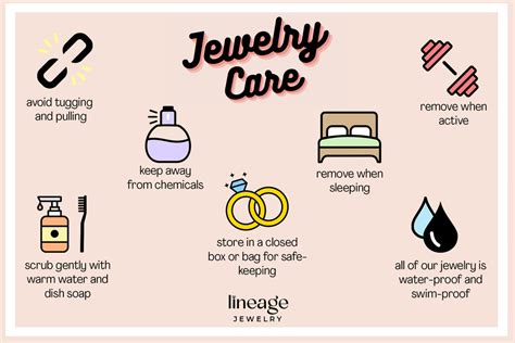 Jewelry Care Lineage Jewelry