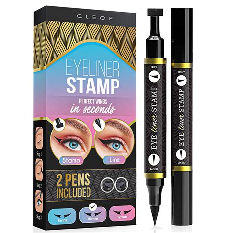 Best Eyeliner Stamps For Winged Eyeliner Looks On Amazon Stylecaster