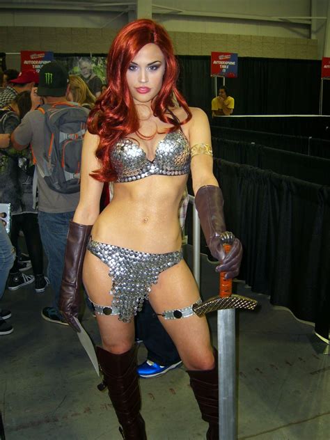 Marvel Comics Of The S Red Sonja Cosplay