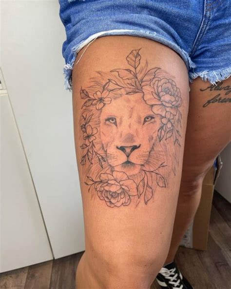 101 Best Lion Tattoo On Thigh Ideas That Will Blow Your Mind Outsons