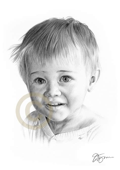 Commission Portrait Sketch Pencil Portrait Pencil Drawings From