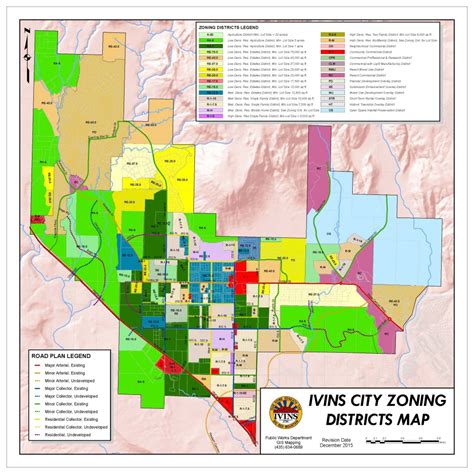 Zoning Map 36×36 2015 12 4 Ivins City