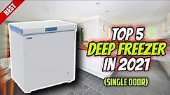 Top 5 Best Single Door Deep Freezer In India 2022 | Chest Freezers | Prices | Reviews