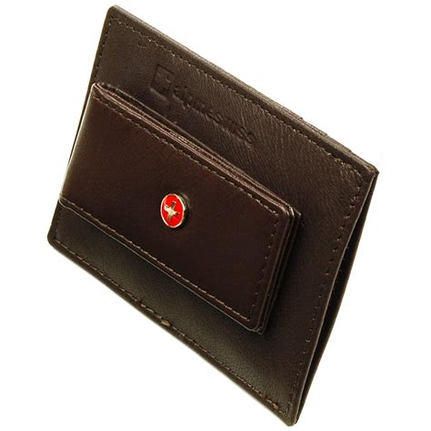 Our money clip card holder combines the best of both worlds, giving you a money clip and a wallet all in one convenient design. Alpine Swiss Men's Leather Money Clip Wallet Slim Card Case Up to 15 Bill Holder