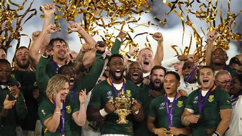 Rugby World Cup 2019 Siya Kolisi Speech Springboks Win Record