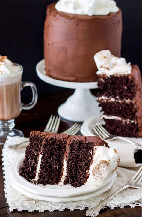 When the other side is a light brown, remove the hot. Hot Chocolate Cake - Sugar Spun Run