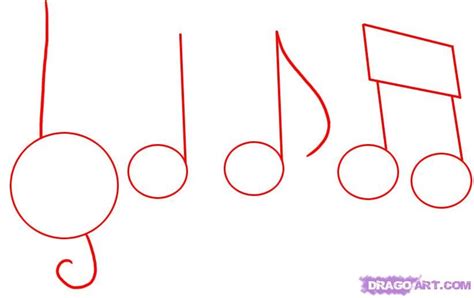 How To Draw Music Notes Draw Music Music Notes Drawing Music Notes