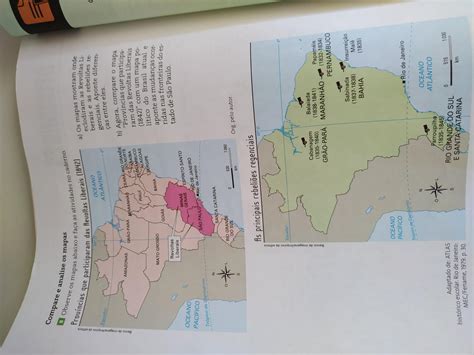 Observe O Mapa Para Completar As Atividades Abaixo Educa