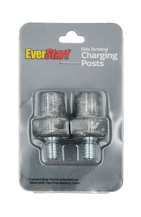 Everstart Auto Side Terminal Battery Charging Posts Work With Top Post