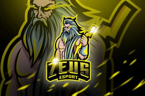 Thunderz Gaming Mascot And Esport Logo By Aqrstudio On Envato Elements