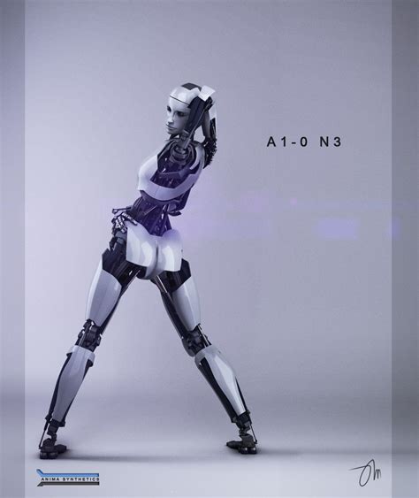 A1 0 N3 Pose By Jasonmartin3d On Deviantart Female Robot Female Cyborg Poses
