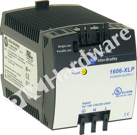 Plc Hardware Allen Bradley 1606 Xlp100e Acdc Power Supply 120240v