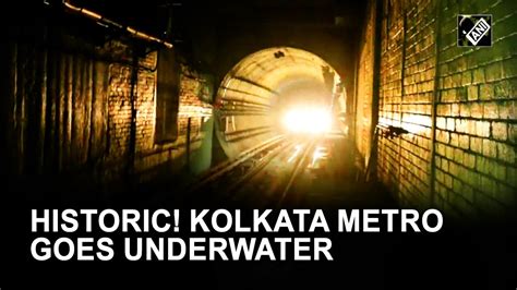 Kolkata Metro Creates History Completes Underwater Test Run Under