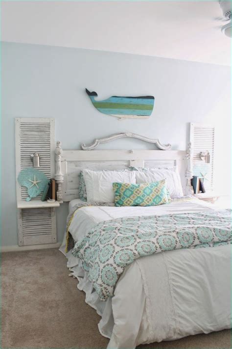 30 Gorgeous Beachy Shabby Chic Bedrooms Decor Ideas Beachy Bedroom Coastal Bedrooms Shabby