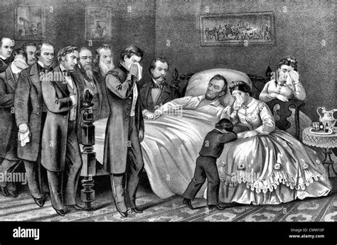 La Muerte Del Presidente Abraham Lincoln En Washington Dc 15 De