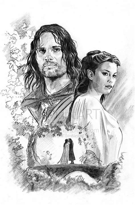 Aragorn And Arwen By Jasonpal On Deviantart Aragorn And Arwen Lord