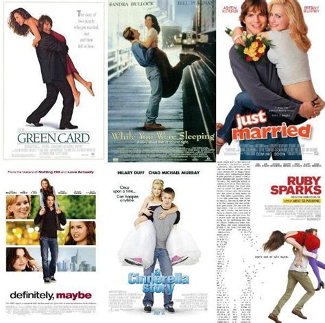 The 5 Types Of Romantic Comedy Posters Romantic Comedy Movies Comedy