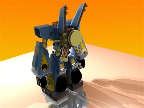 Megas Xlr Giant Robot Works In Progress Blender Artists Community