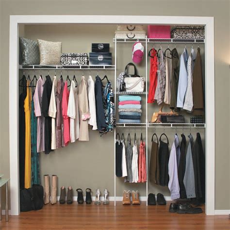 Diy closetmaid closet organizer install. ClosetMaid 5-8 ft. Closet Organizer | Closet organizer ...