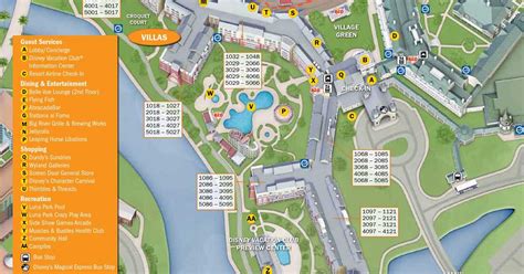 April 2017 Walt Disney World Resort Hotel Maps Photo 20 Of 33