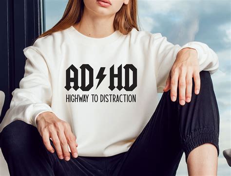 Adhd Highway To Distraction Svg Motivational Svg Funny Etsy