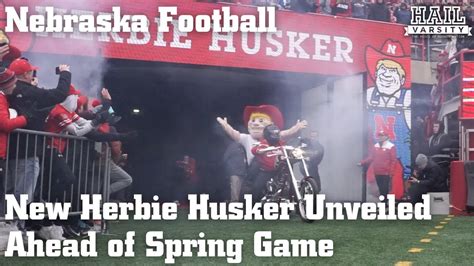 Nebraska Football New Herbie Husker Unveiled Ahead Of Spring Game