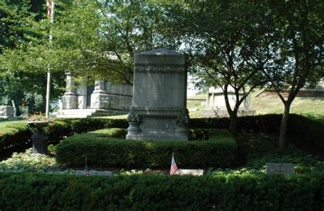 President Benjamin Harrison Grave Crown Hill Marion County Indiana