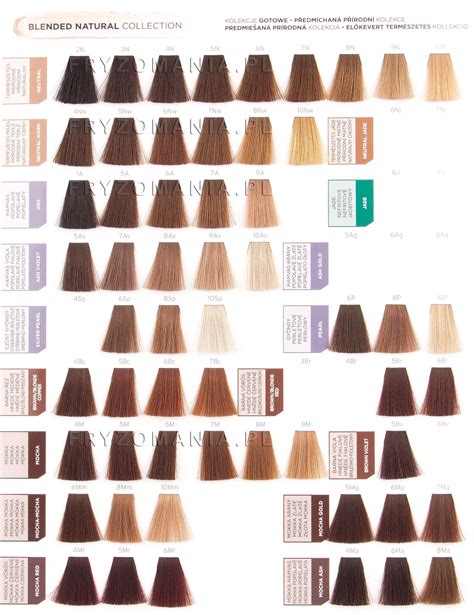 Matrix Color Chart Socolor