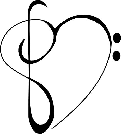 To created add 54 pieces, transparent music note images of your project files with the background cleaned. Transparent Treble Cleff Clipart - Transparent Music Heart Note - Png Download - Full Size ...