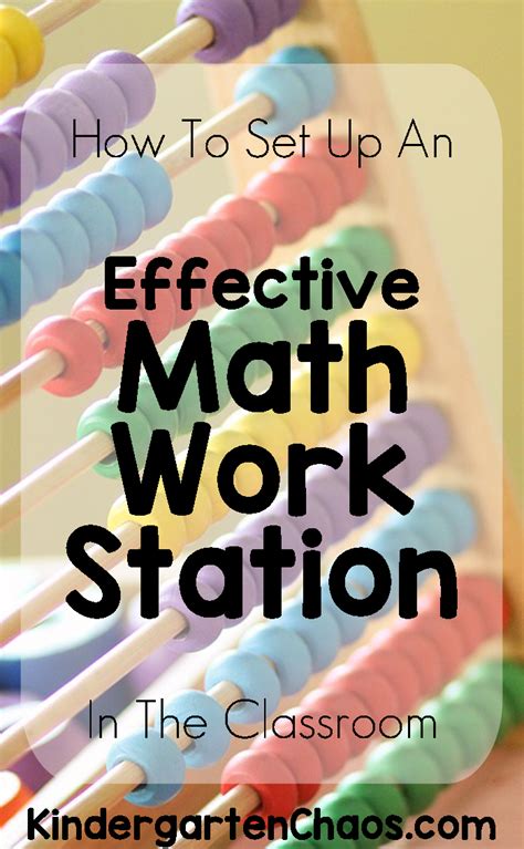 How To Set Up Effective Math Work Stations In The Classroom