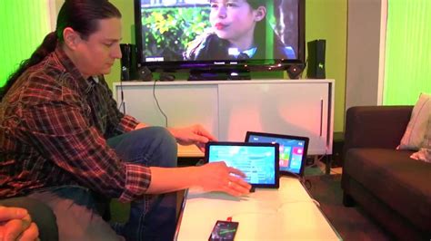 E3 2012 Microsofts Xbox Smartglass Technology Youtube