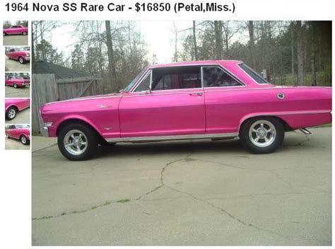 Hot Pink Chic 1964 Nova Ss Chevy Nova Forum