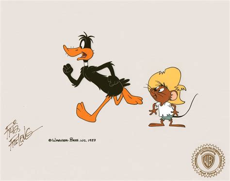 Comic Mint Animation Art Daffy Ducks Fantastic Island 1983