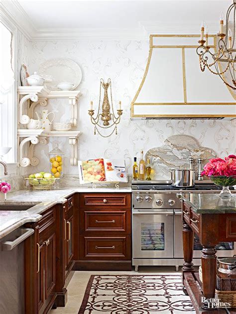 16 Creative Ways To Use Wallpaper In The Kitchen Better Homes And Gardens