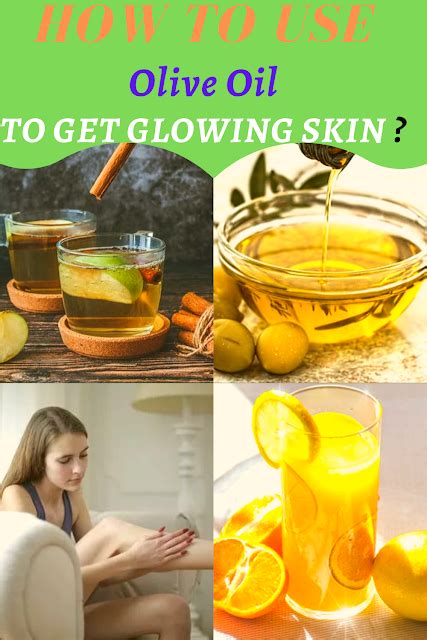 How To Use Olive Oil To Get Glowing Skin