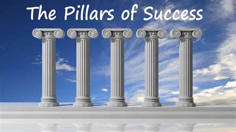 Pillars Of Success Part 1 Youtube