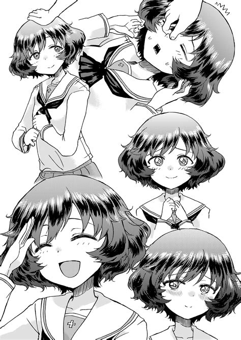 Akiyama Yukari Girls Und Panzer Drawn By Hirotamasatane