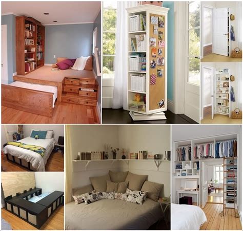 Men's bedrooms | room design ideas. Storage Ideas for a Small Bedroom - FancyDiyArt