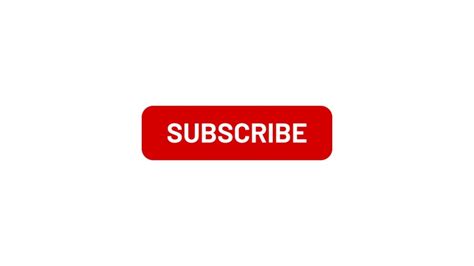 Subscribe Button Showing Mouse Cursor Stock Footage Video 100 Royalty